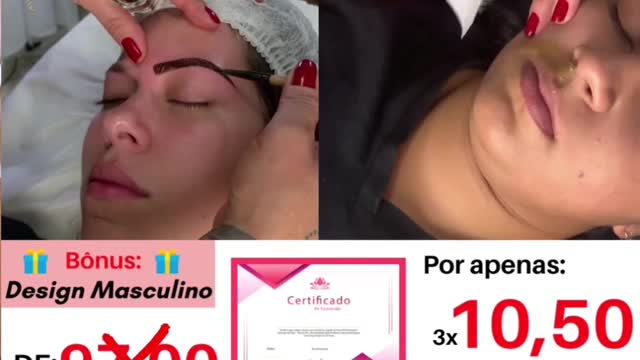 Curso Designer de Sombrancelhas/Depilação Facial com Certificado 😸✅