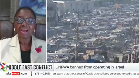 Baroness Amos warns of devastating consequences if UNRWA is banned from Israel