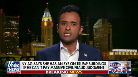 Vivek Ramaswamy On Trump his doing the right thing