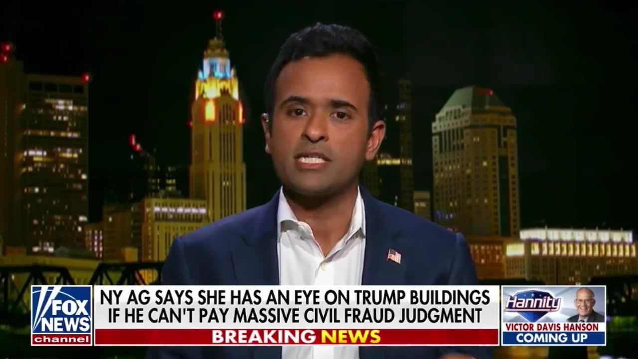 Vivek Ramaswamy On Trump his doing the right thing