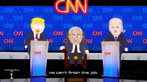 South Park Parody of Biden and Trump Competing to Suck off Netanyahu