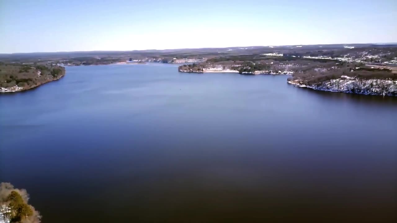 Lake Altoona WI 3/24/24 CFLY FAITH MINI drone footage