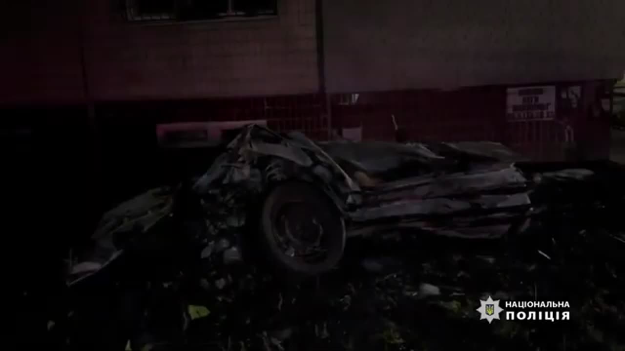 Kryvyi Rih: the police work at the sites of the attacks