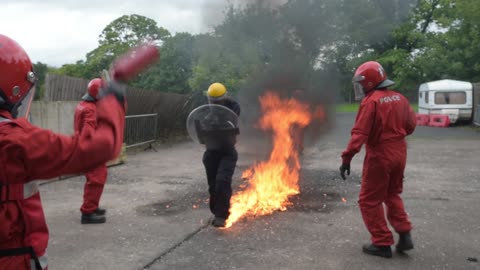 Express & Star journalist, Juliet Hounam, experiences petrol bomb training