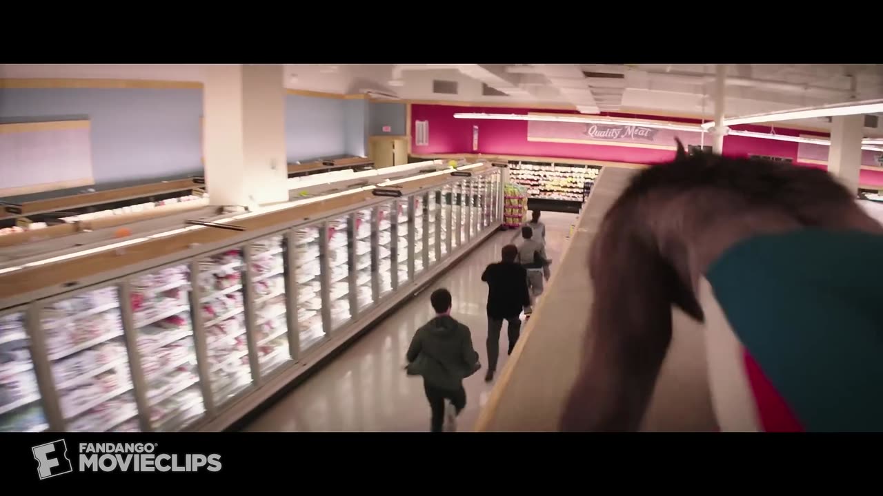 Goosebumps (610) Movie CLIP - Werewolf On Aisle 2 (2015) HD