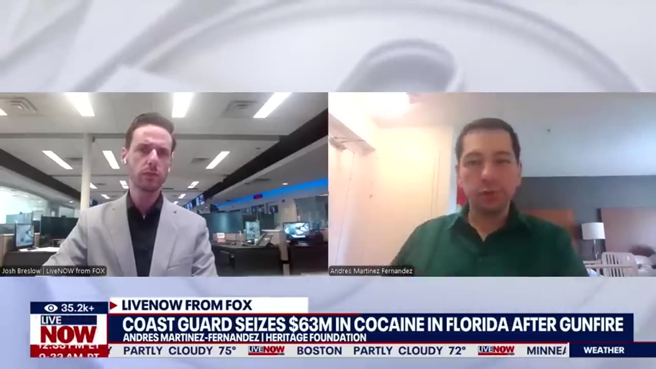 Shootout at sea_ $63M in cocaine seized after ship catches fire, sinks _ LiveNOW from FOX