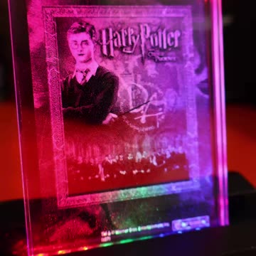 This Dumbledore's Army Glass Topper Is GORGEOUS #harrypotter #cardcollector #artbox #glasscase