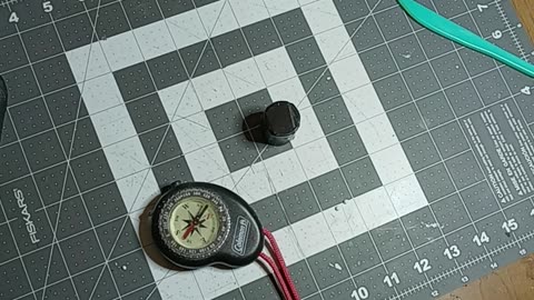Handling 1 inch by 1 inch N52 neo magnets for compass motor