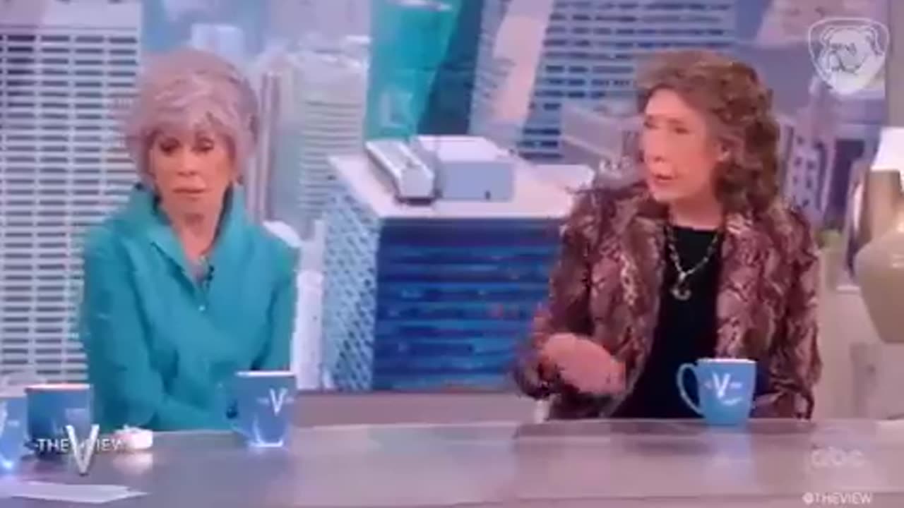 Jane Fonda calls for the murder of Donald Trump on The View.