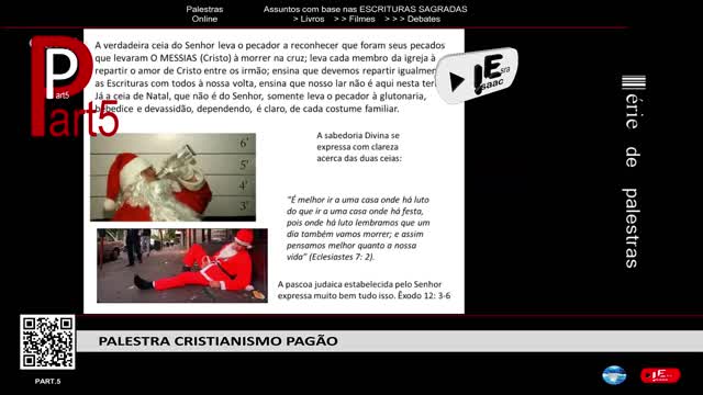 Palestra Cristianismo Pagão Part5..2 de 14 - (Lecture Pagan Christianity Part5.2 of 14)