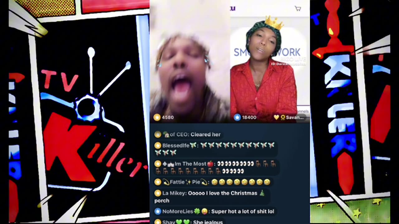 SUPA BIHH FLOSS ALL IN SAVANNA FACE SHE GETS JEALOUS AN READY TOO FIGHT