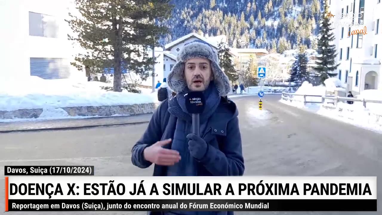 🇨🇭| Em directo de Davos: Doença X, a próxima pandemia já está a ser aqui preparada!