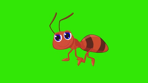 Green screen ant