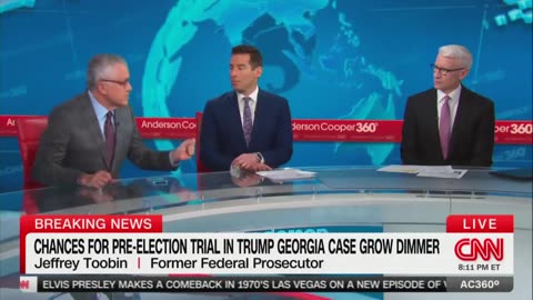 Jeffrey Toobin is back on CNN, and bashing Fani Willis.