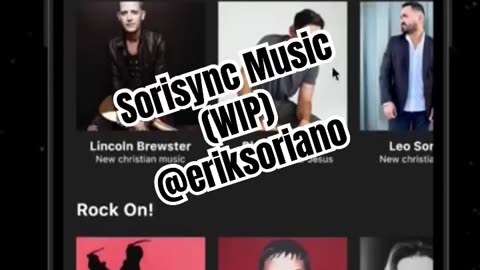 Sorisync Music (WIP) by Erik Soriano #sorisync #musicapp #sorisyncmusic #musicstreaming #music