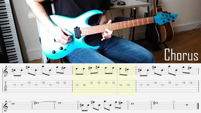 Amon Amarth - Put Your Back Into The Oar Guitar Lesson with TABS