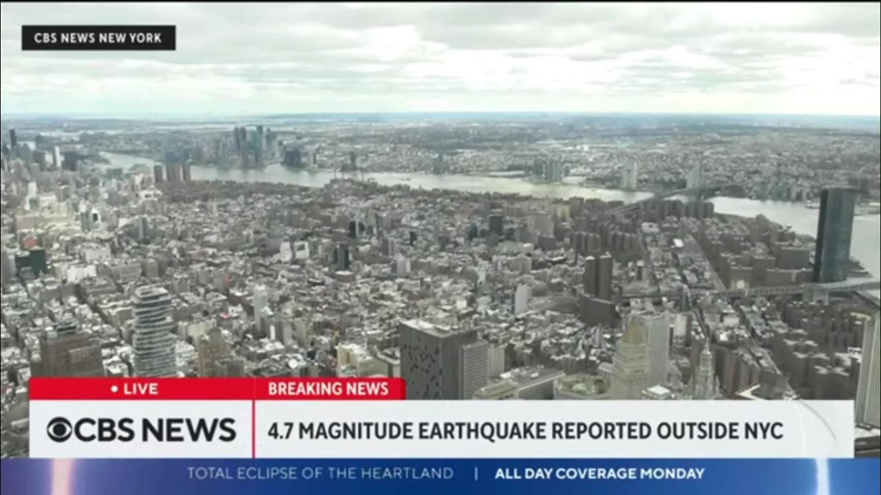 EARTHQUAKE 2024 NEW JERSEY AND NEW YORK