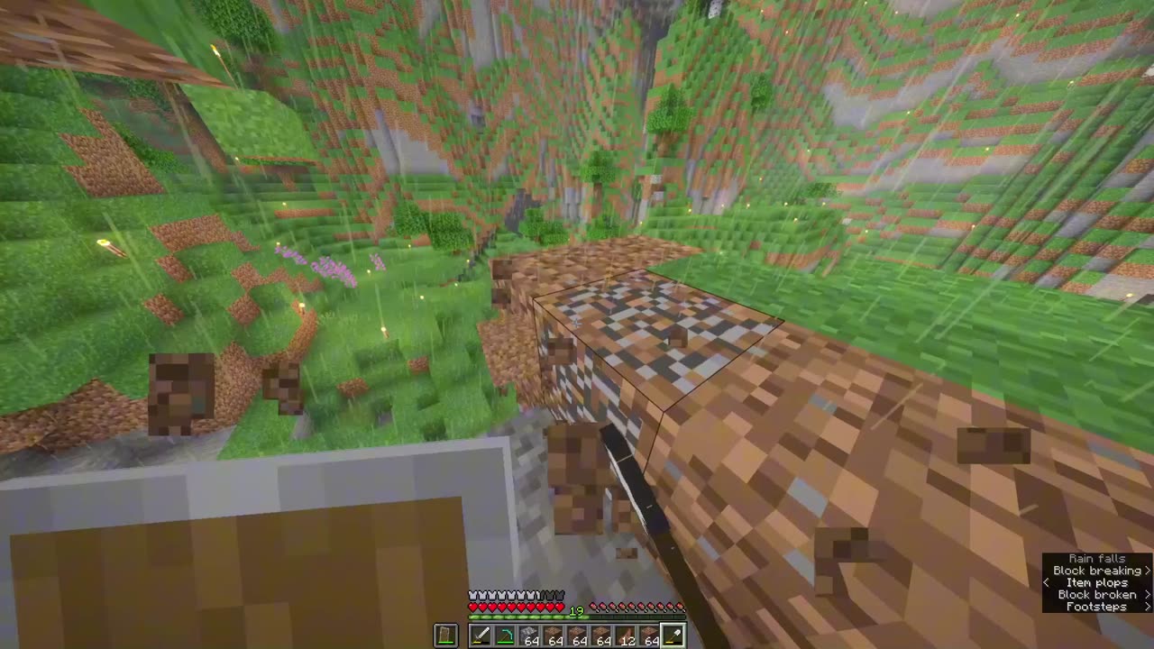Minecraft EP3 building and breaking stuff