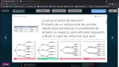 Quizz Teoria de la decision