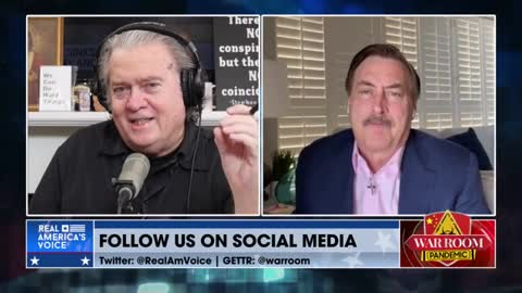 Steve Bannon and Mike Lindell Talk Covid Mandates