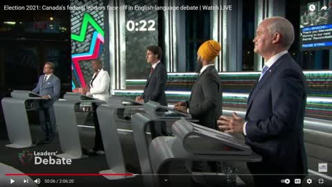 2021 Canadian English Leaders' Debates Part 1