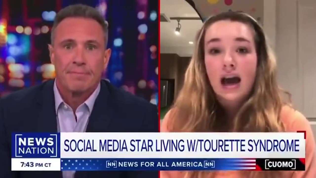 Chris Cuomo Gets Cursed Out By Influencer With Tourette's Syndrome