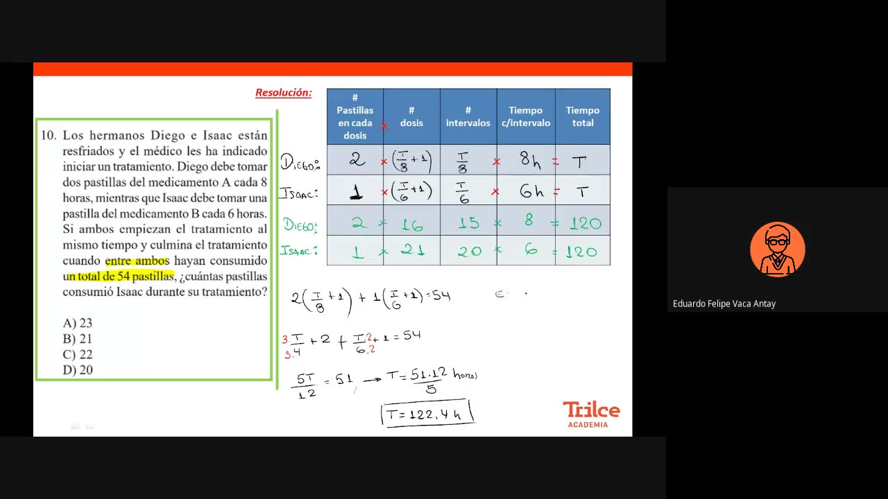 TRILCE SEMESTRAL 2021 | SEMANA 16 | HAB. MATEMÁTICA: CRONOMETRÍA I