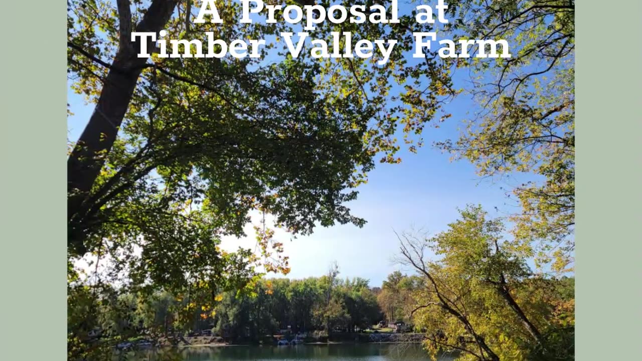 Surprise Marriage Proposal Riverbank Romance A Proposal at Timber Valley Farm