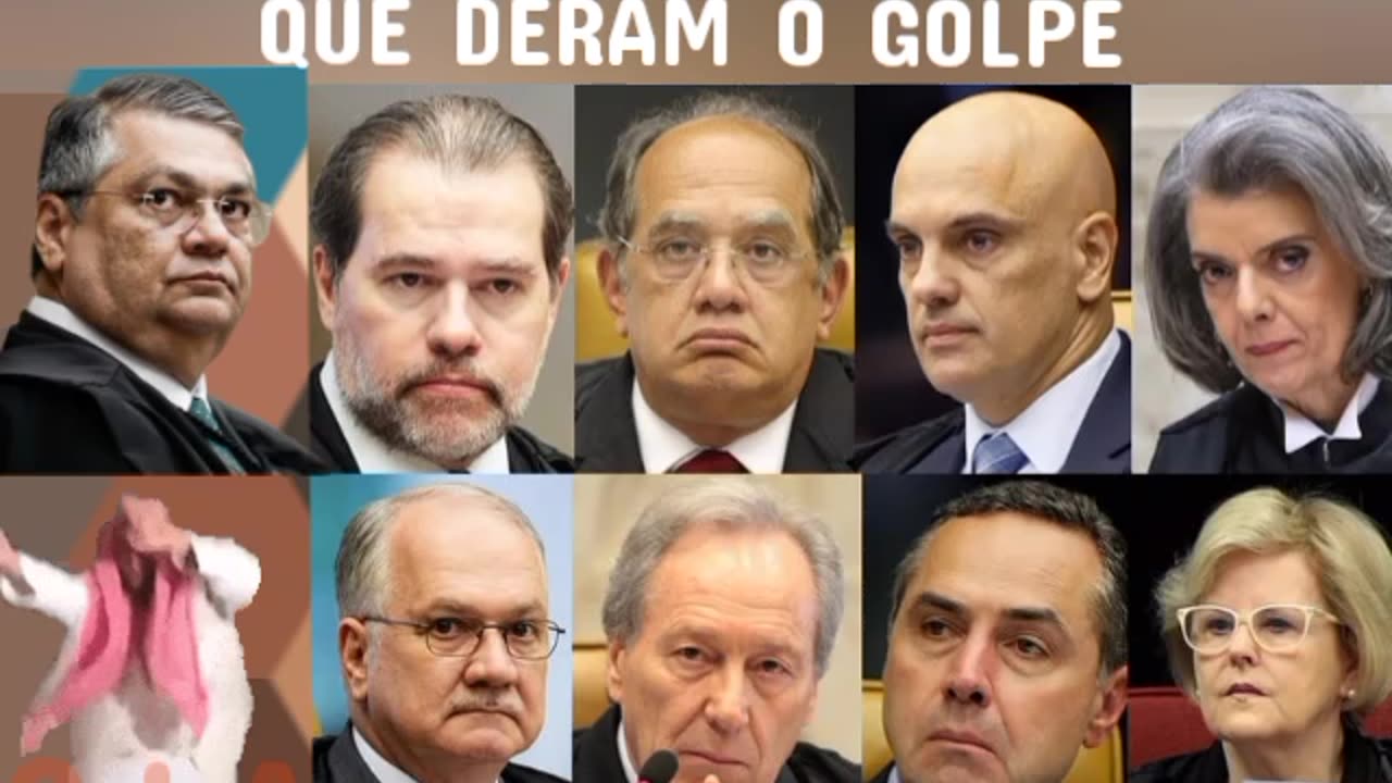 OS VERDADEIROS TERRORISTAS QUE DERAM O GOLPE NO BRASIL.