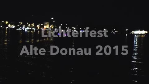 Lichterfest Alte Donau 2015