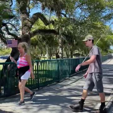 American Flag Walk March 5, 2022 - Vero Beach, FL - *We walk Barber Bridge every Saturday 10 am*