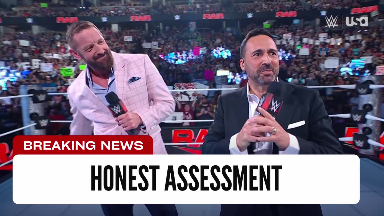 Joe Tessitore Gives Honest Assessment Of Monday Night Raw Debut