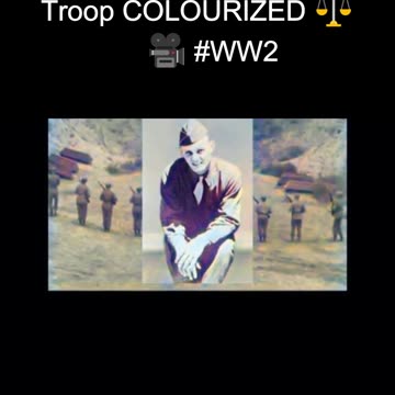 Private Eddie Slovik Faces Execution for Desertion - The only US Troop COLOURIZED