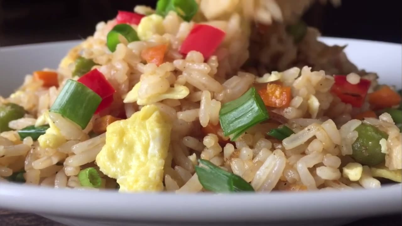 Vegetable Egg Fried Rice Recipe…