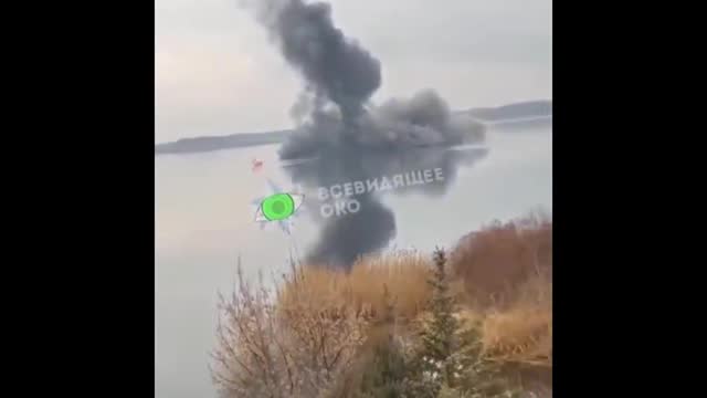 Russian-Ukrainian Missile Attack Video