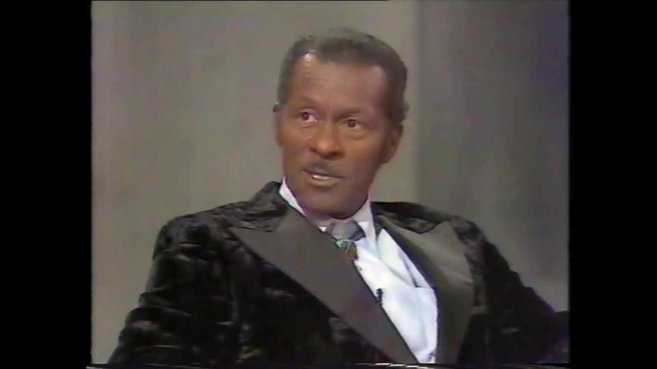 Chuck Berry interview London 1988