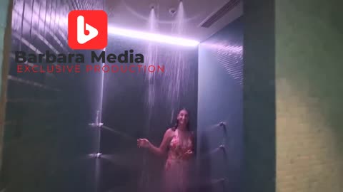 Shower in nice bath on Barbara Media Exclusive Production