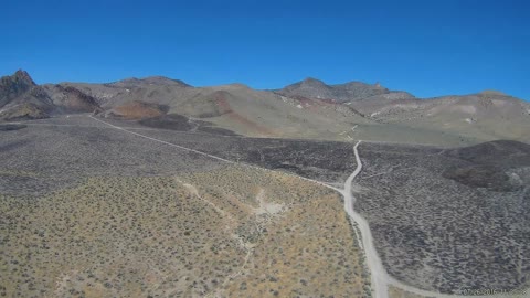 Flying ny drone around another wildfire in Nevada