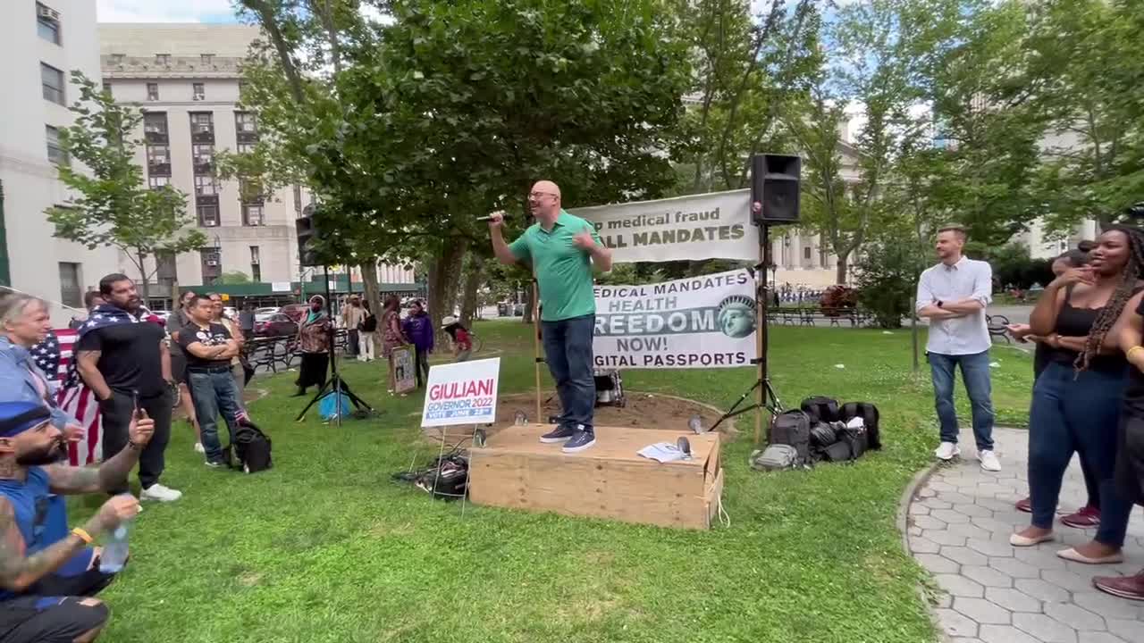 Michael Kane - Teachers for Choice speaks at NY Freedom Rally 062322