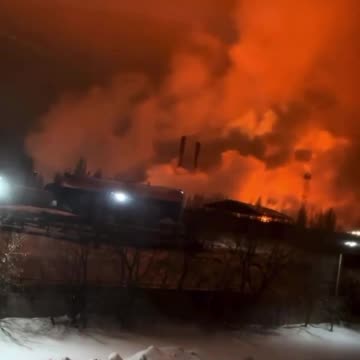 Lipetsk, Russia - explosions and drone strikes on the Novolipetsk Metallurgical Plant (compilation)