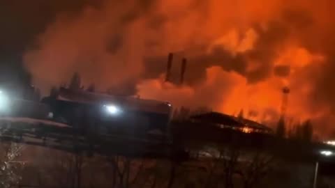 Lipetsk, Russia - explosions and drone strikes on the Novolipetsk Metallurgical Plant (compilation)