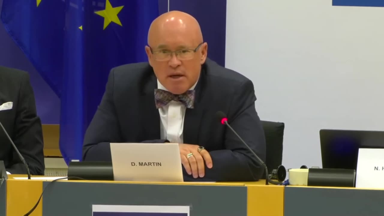 Dr David E. Martin PhD - Covid Summit - EU Parliament, 3 May 2023