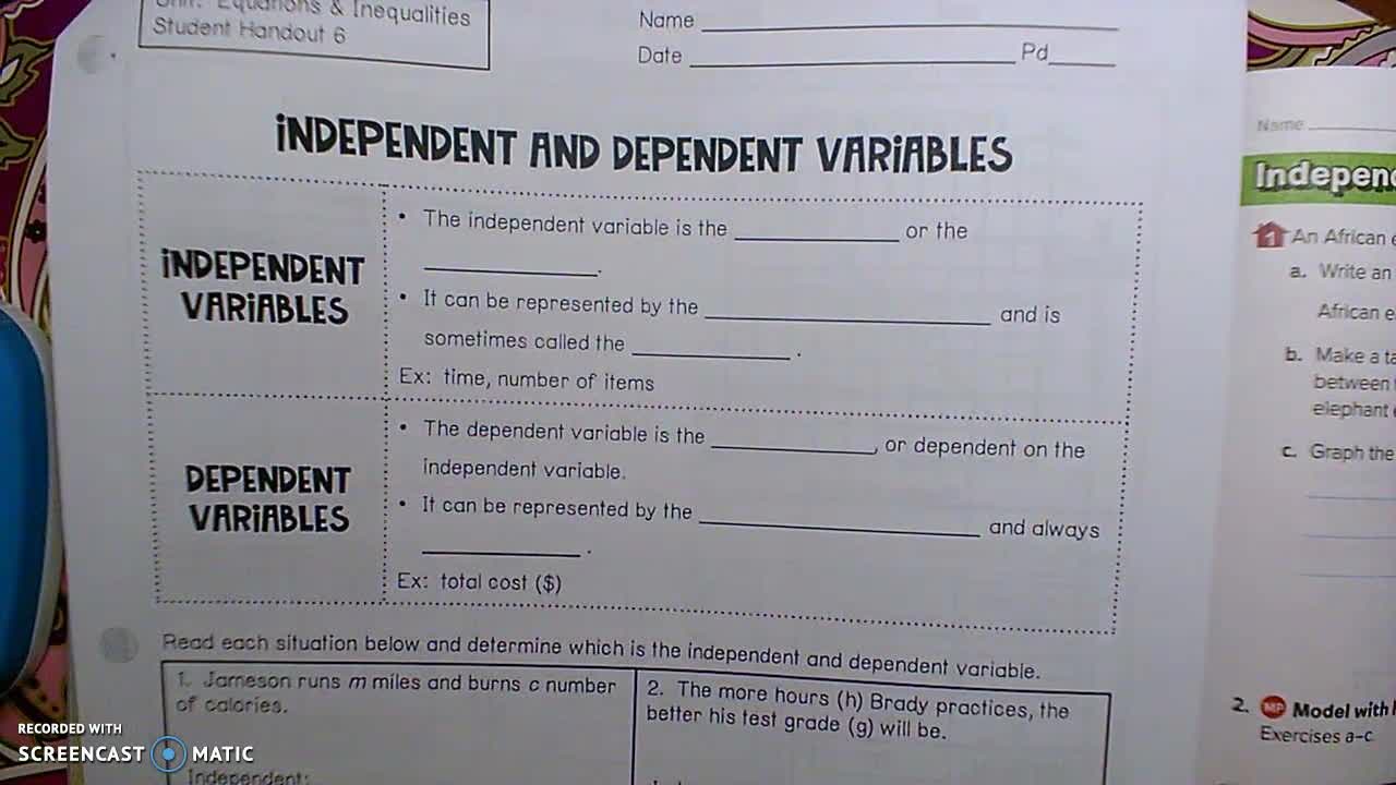 Gr 6 - Ch 8 - Lesson 4 - Multiple Representations