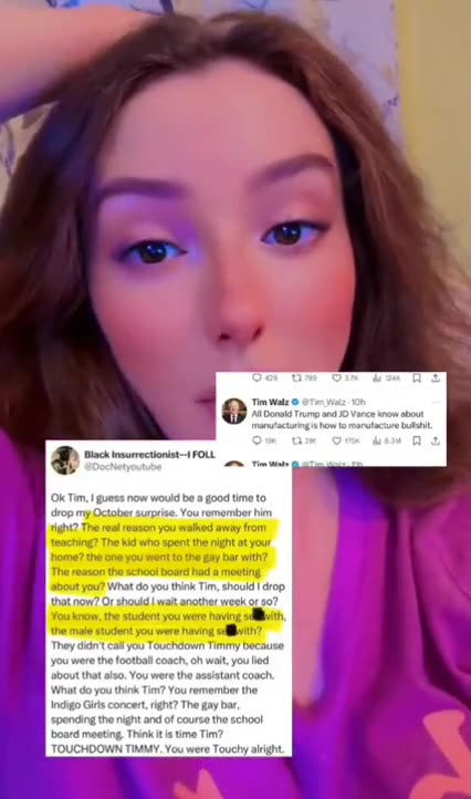 TOUCHDOWN TIMMY WALZ ⚤ MAY HAVE JUST DROPPED THE BALL