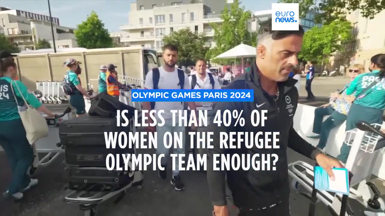 Paris 2024: Is less than 40% of women on the Refugee Olympic Team enough?| CN ✅