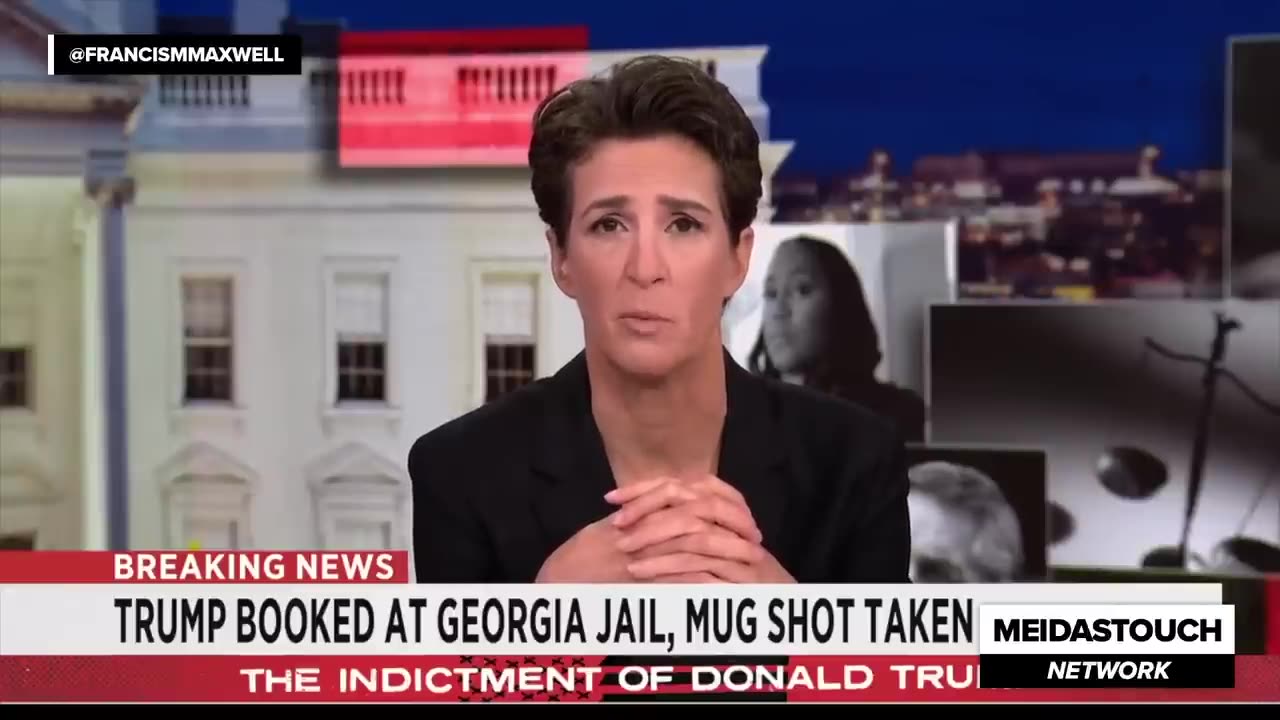 Fed-up MSNBC host TORCHES Trump after mugshot release with must-see TAKEDOWN