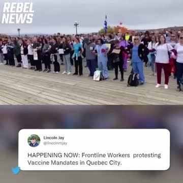 MÉDICOS Y VETERANOS SE ALINEAN EN CANADÁ COMO PROTESTA