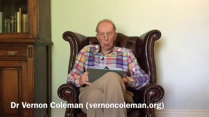 Dr. Vernon Coleman- The Lockdowns, the Masks, the Rules are Coming Back