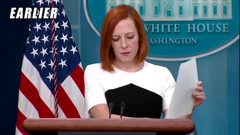 Press Secretary Jen Psaki Holds A Press Briefing As Russian Onslaught Continues In Ukraine