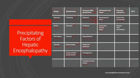 Precipitating Factors Of Hepatic Encephalopathy